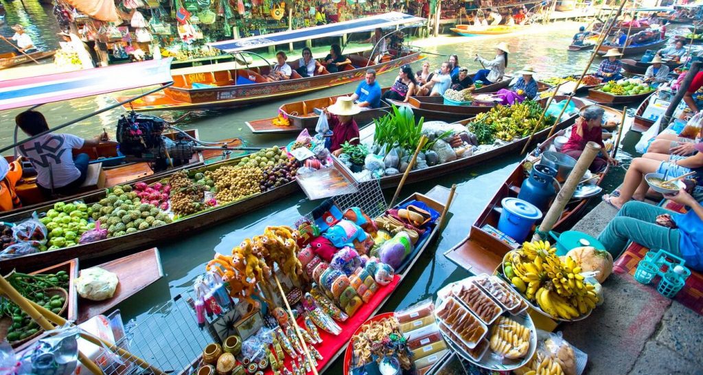Những ngôi chợ nổi tiếng tại Thái Lan 4