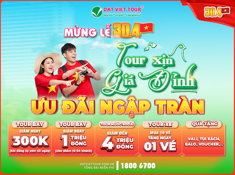 Tour lễ 30/4